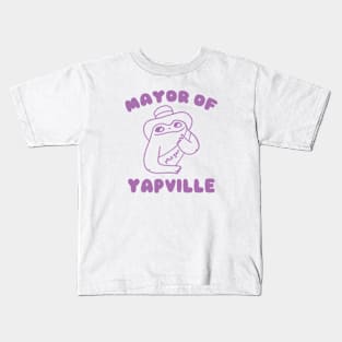 Mayor of Yapville Kids T-Shirt